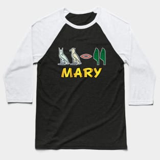 MARY-American names in hieroglyphic letters,  a Khartouch Baseball T-Shirt